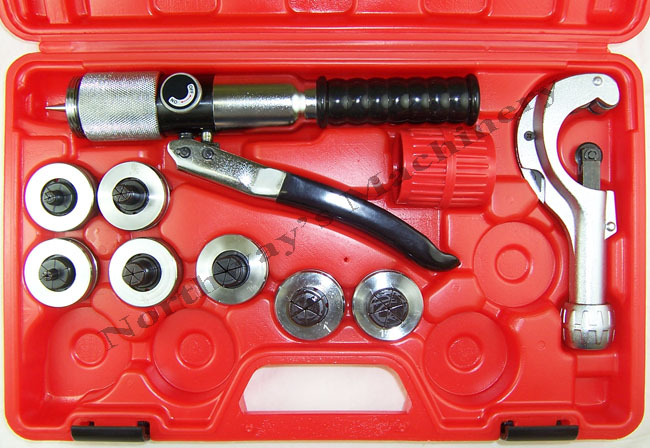 CBI CT300 Deluxe Hydraulic Tubing Expander Tool Kit OD Soft Copper 